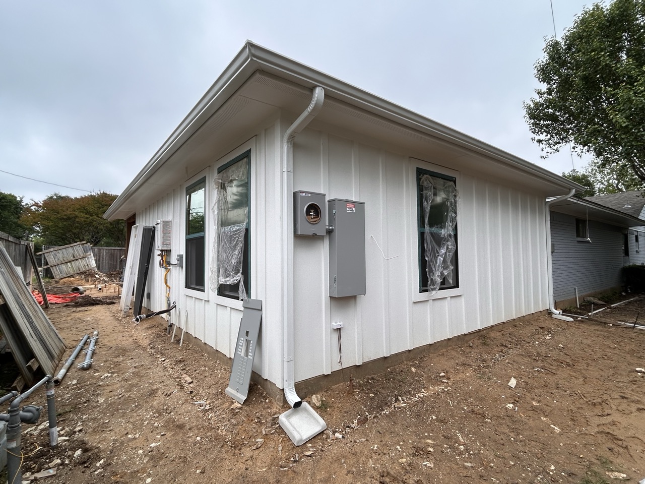 Gutter repair project 1