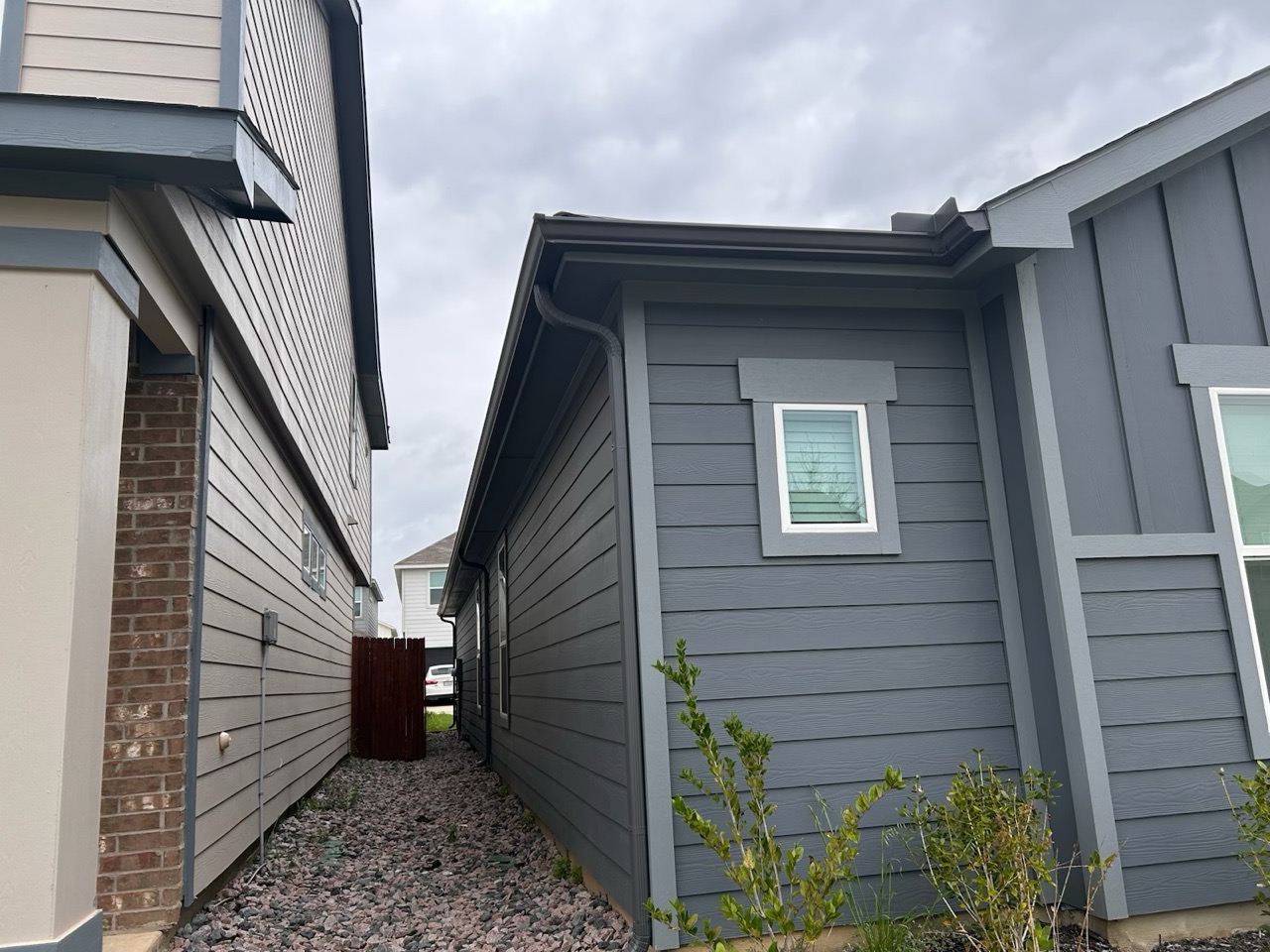 Completed gutter system project