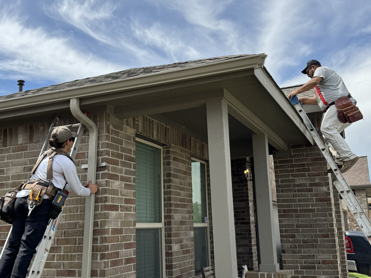 Gutter installation and repair service